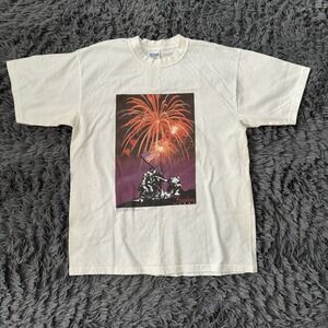 Vintage USA 91 Freedom Memorial Shirt Size Large